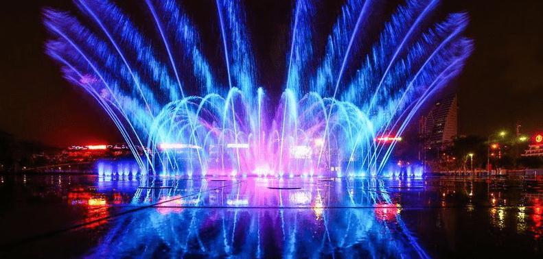 廣場(chǎng)亮化工程：美化夜景 提升居民幸福感