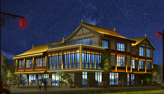 現(xiàn)代化樓體亮化打造絢麗城市夜景