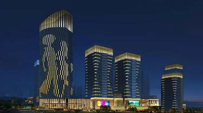 樓體建筑照明打造美好城市夜景