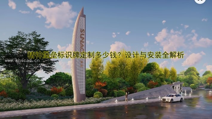 精神堡壘標(biāo)識牌定制多少錢？設(shè)計(jì)與安裝全解析