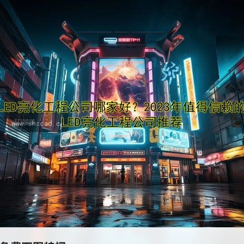LED亮化工程公司哪家好？2023年值得信賴的LED亮化工程公司推薦